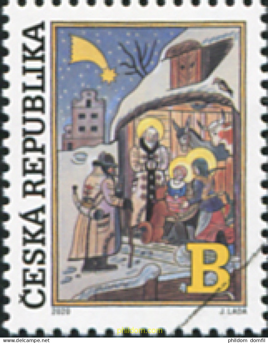 700215 MNH CHEQUIA 2020 NAVIDAD - Oblitérés