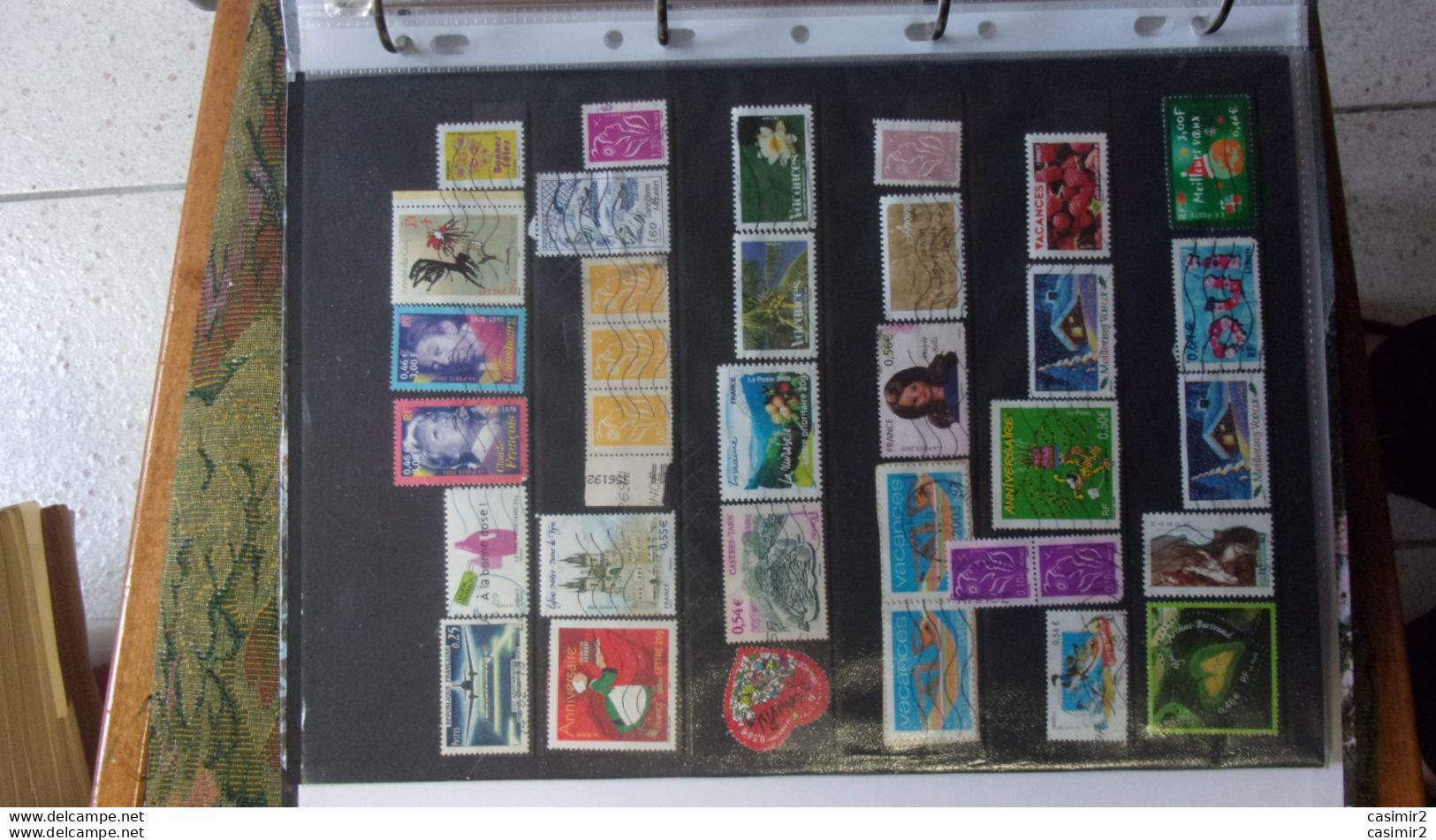 FRANCE LOT OBLITERES 2 SCANS LOT N°2 - Vrac (max 999 Timbres)