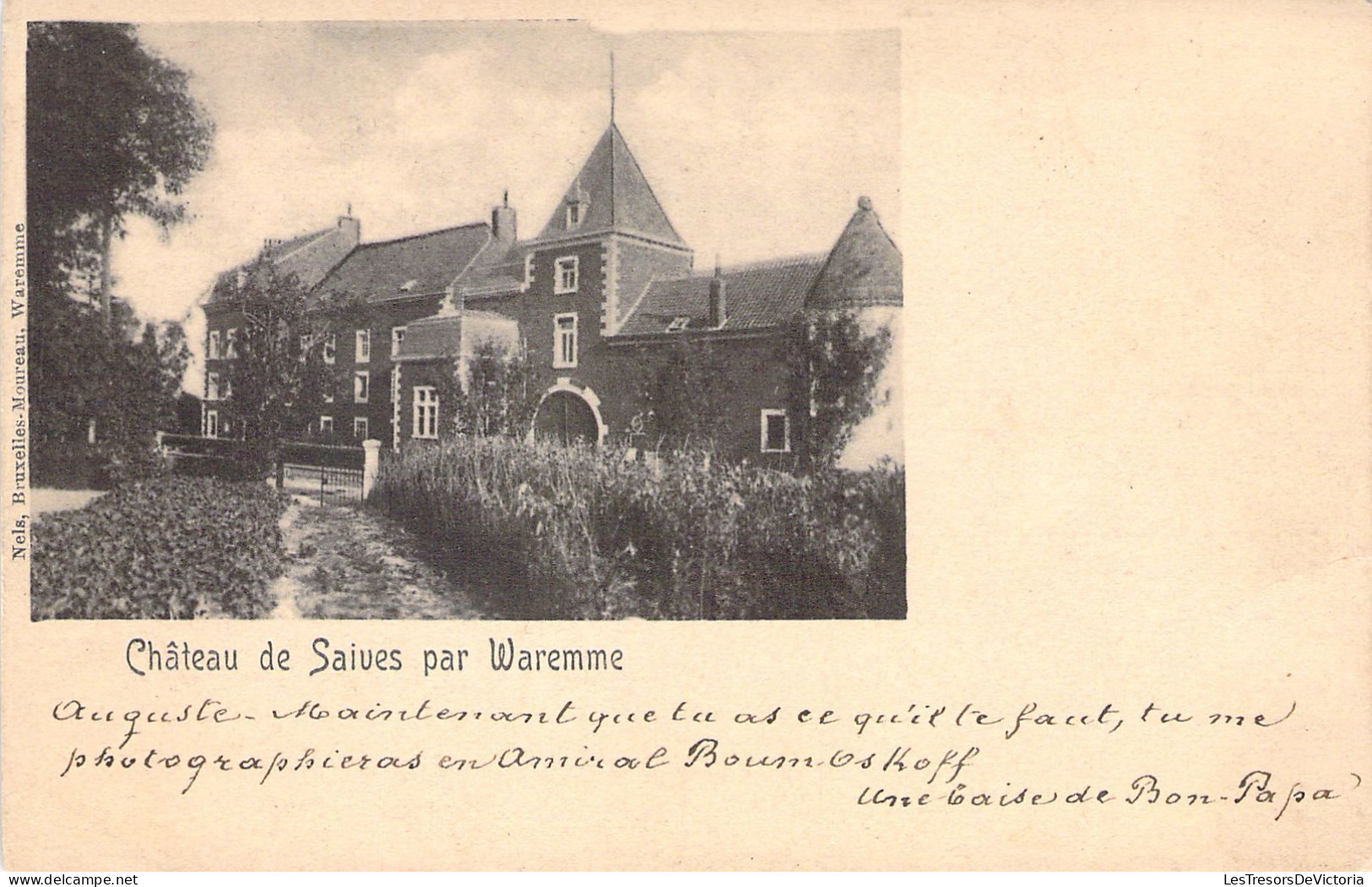 BELGIQUE - SAVES PAR WAREMME - Château - Edit Nels - Carte Postale Ancienne - Waremme