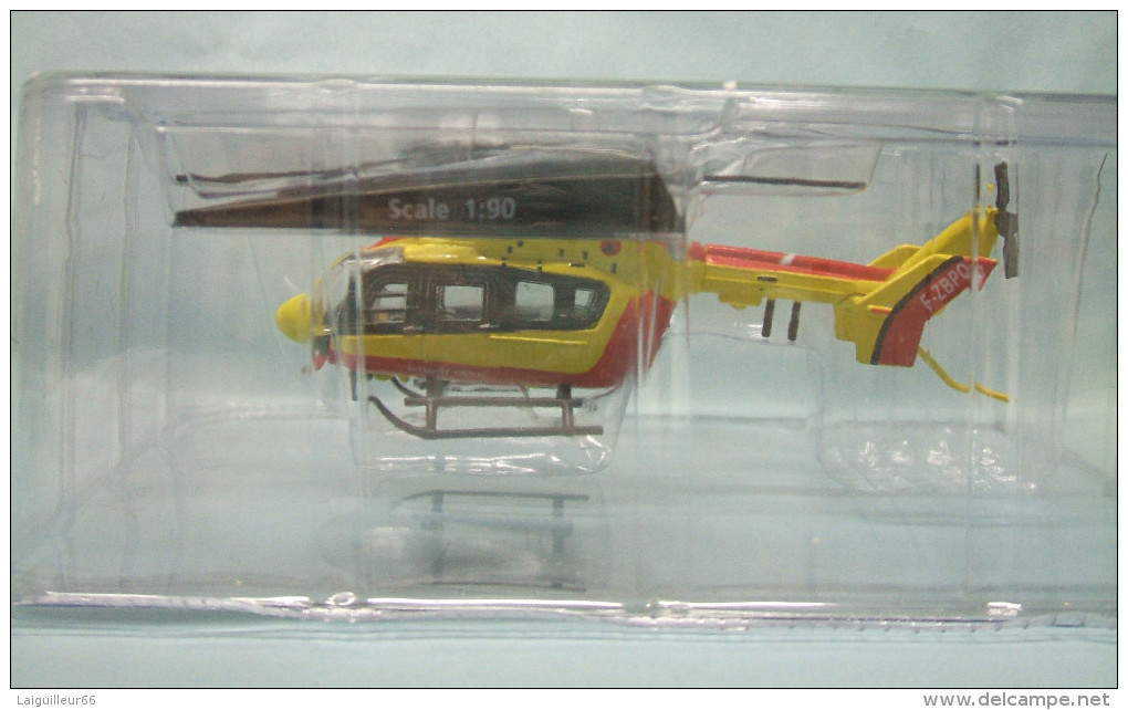 Del Prado - HELICOPTERE HELICO EUROCOPTER EC 145 Sécurité Civile 1/90 HO 1/87 - Andere & Zonder Classificatie