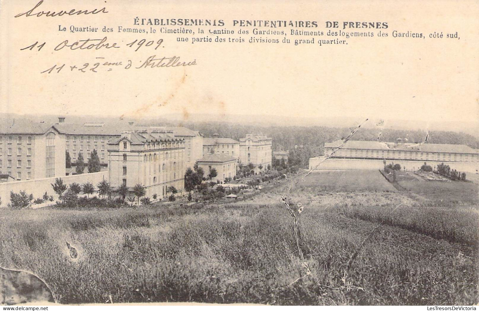 FRANCE - 94 - FRESNES - Etablissement Pénitentiaires - Le Quartier Des Femmes Et Cimetière - Carte Postale Ancienne - Fresnes