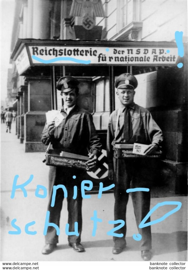 Deutschland, Germany - 1 X " REICHSLOTTERIE ", Abschnitt A, ORIGINALLOS, 1937 + Fotos ! - Sonstige & Ohne Zuordnung