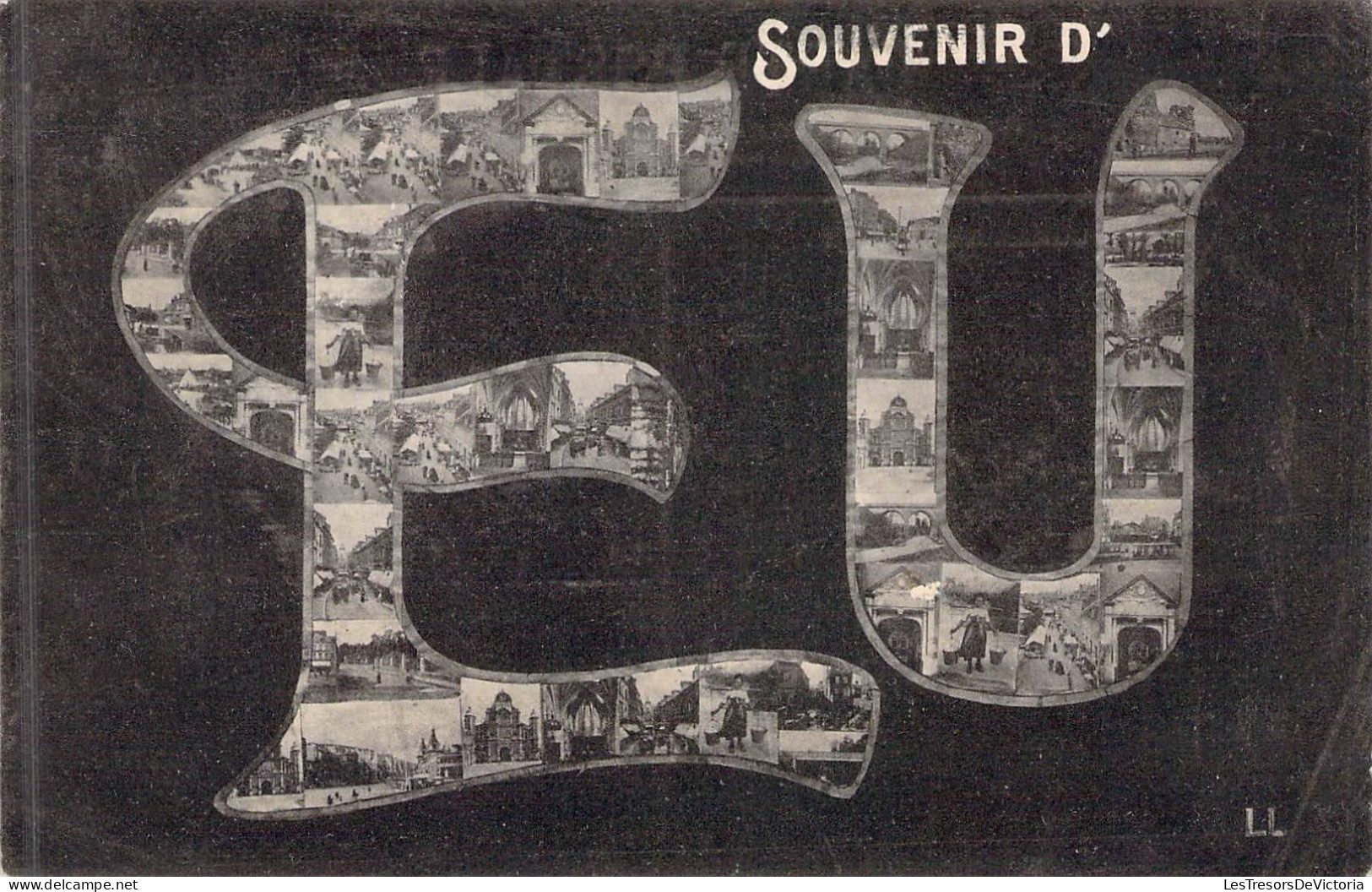 FRANCE - 76 - Eu - Souvenir D'Eu - Carte Postale Ancienne - Eu