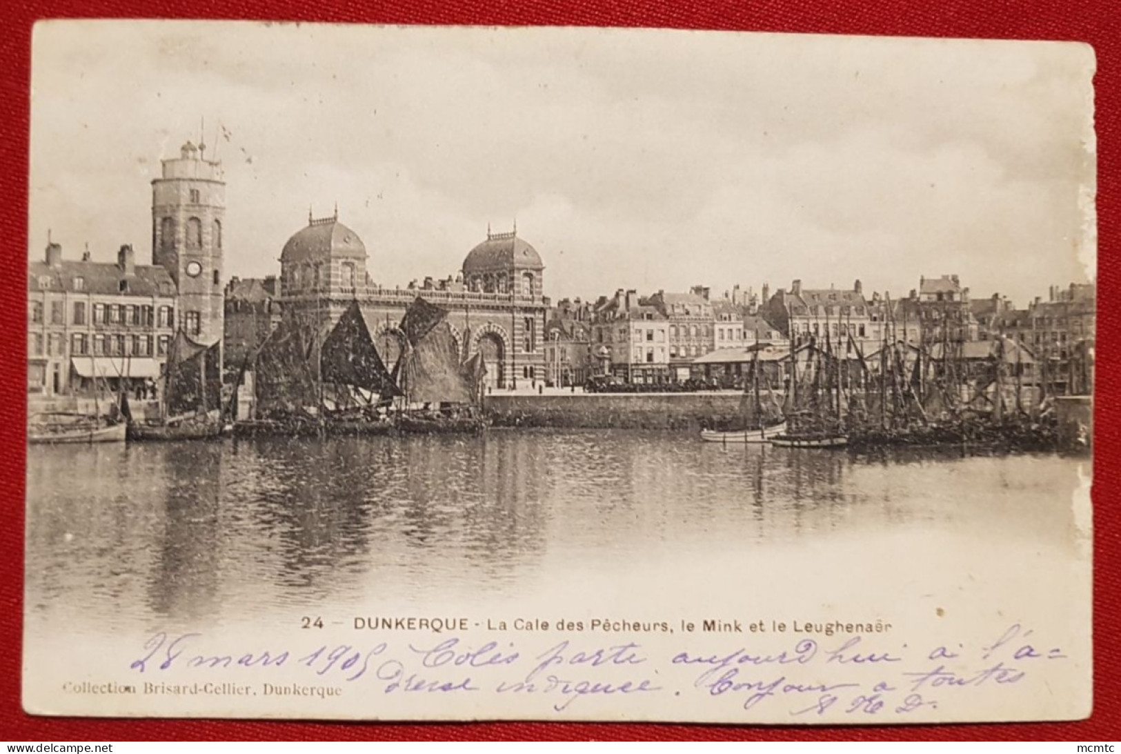 CPA - Dunkerque - La Cale Des Pêcheurs, La Mink Et Le Leughenaër - Dunkerque