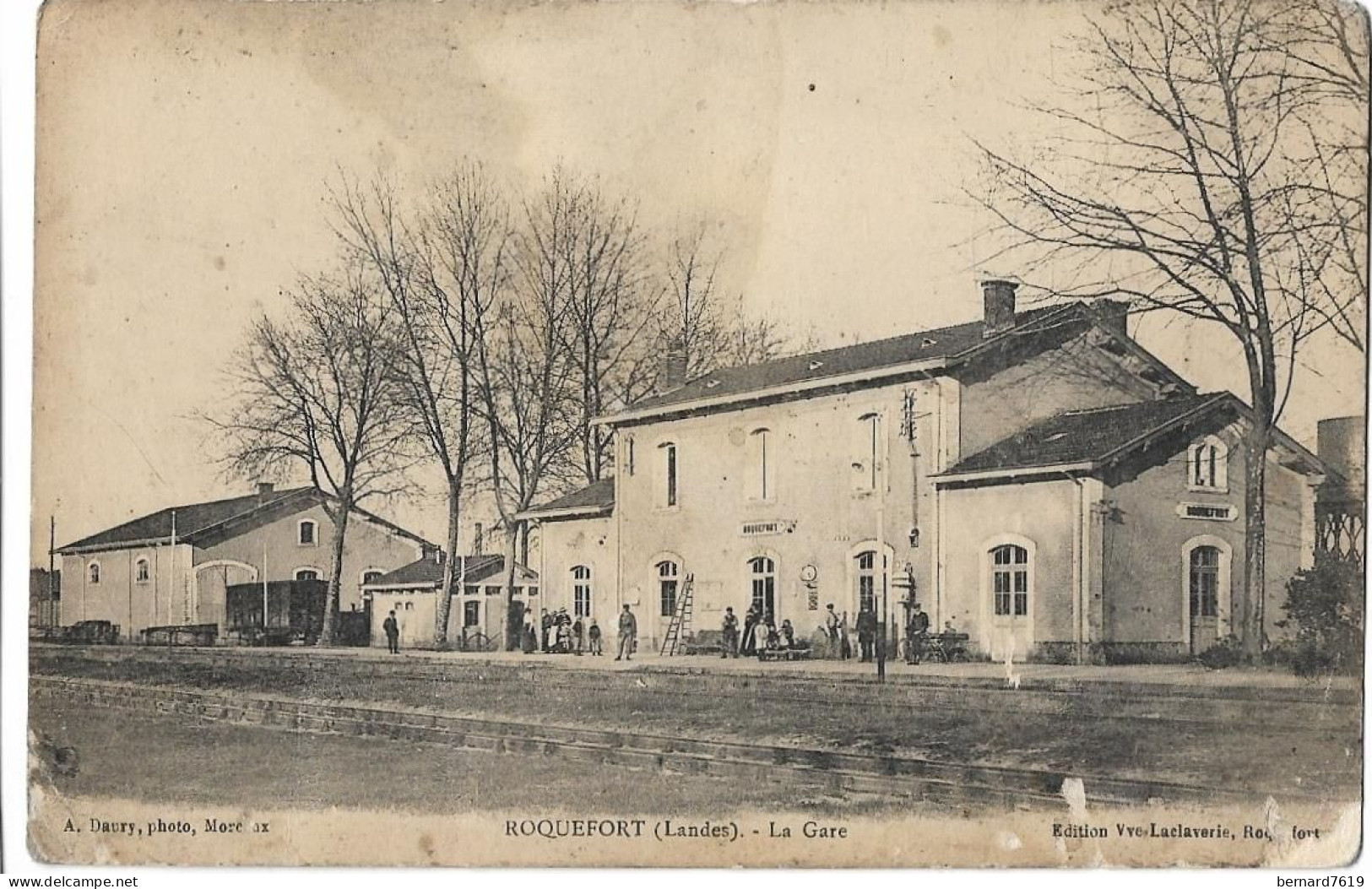 40  Roquefort  - La Gare - Roquefort