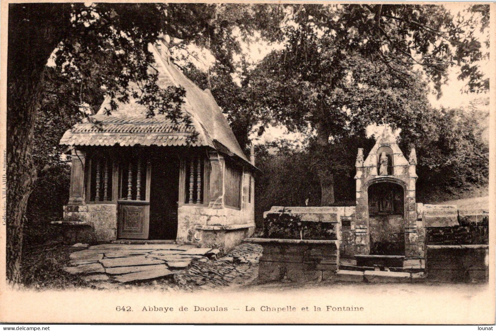 29 DAOULAS - Abbaye - La Chapelle Et La Fontaine - Daoulas