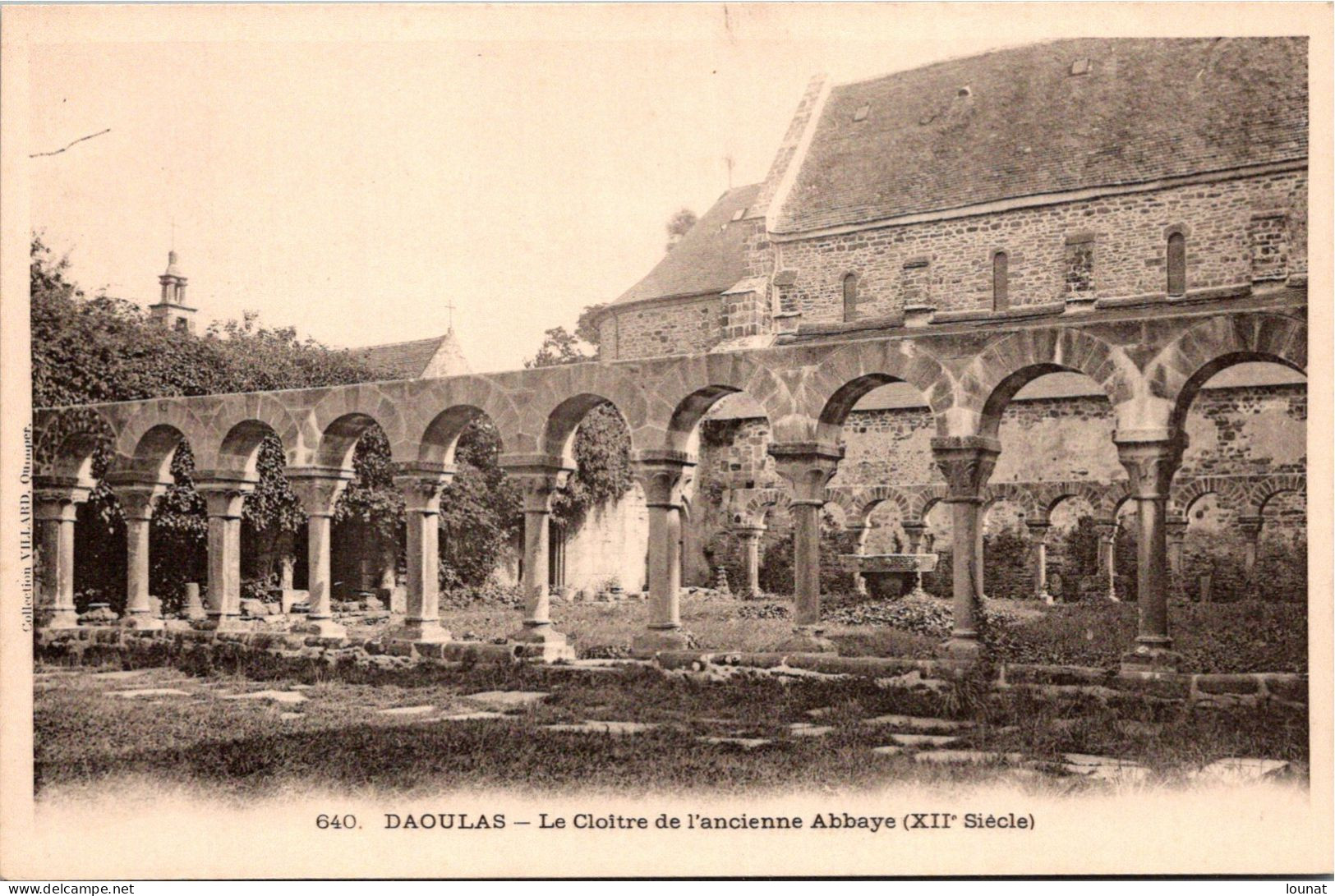 29 DAOULAS - Le Cloitre De L'ancienne Abbaye - Daoulas
