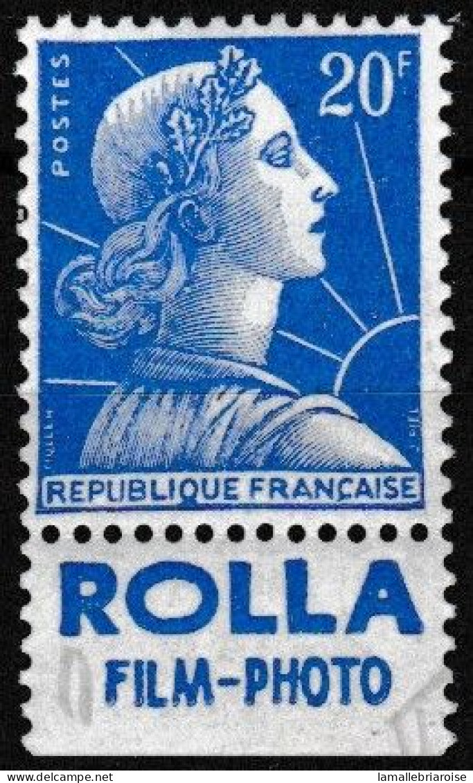 8 Timbres Avec Bande Publicitaire, Neufs Avec Trace De Charnière Ou Oblitérés - Unused Stamps