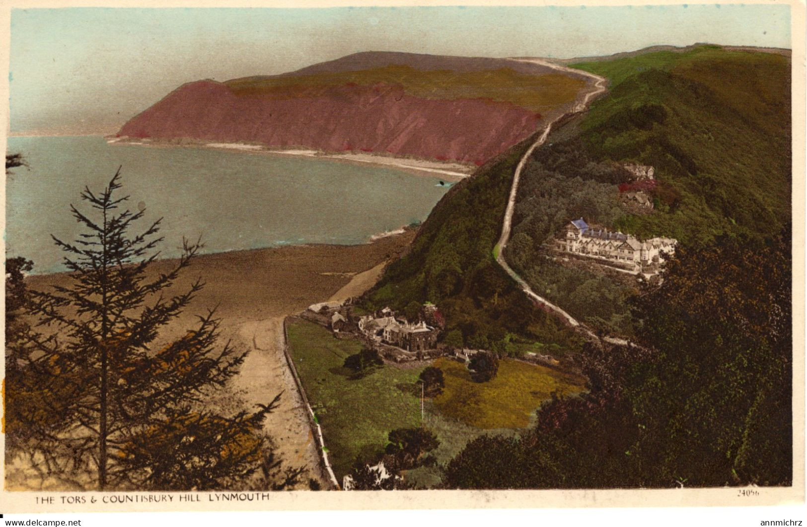 THE TORS AND COUNTISFURY  HILL - Lynmouth & Lynton