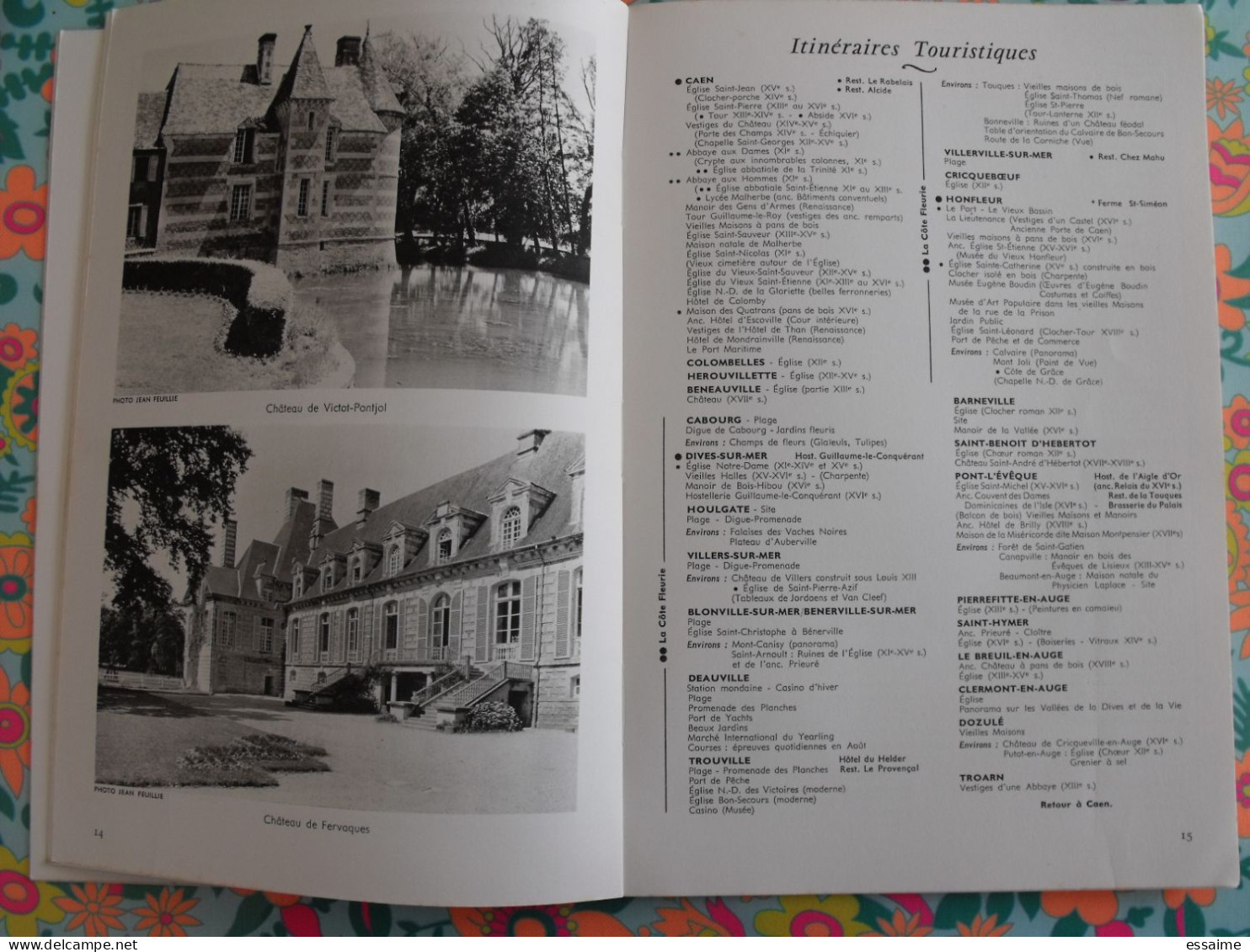 La France à table n° 106. 1964. Calvados.  brécy creully caen bayeux falaise deauville trouville honfleur. gastronomie