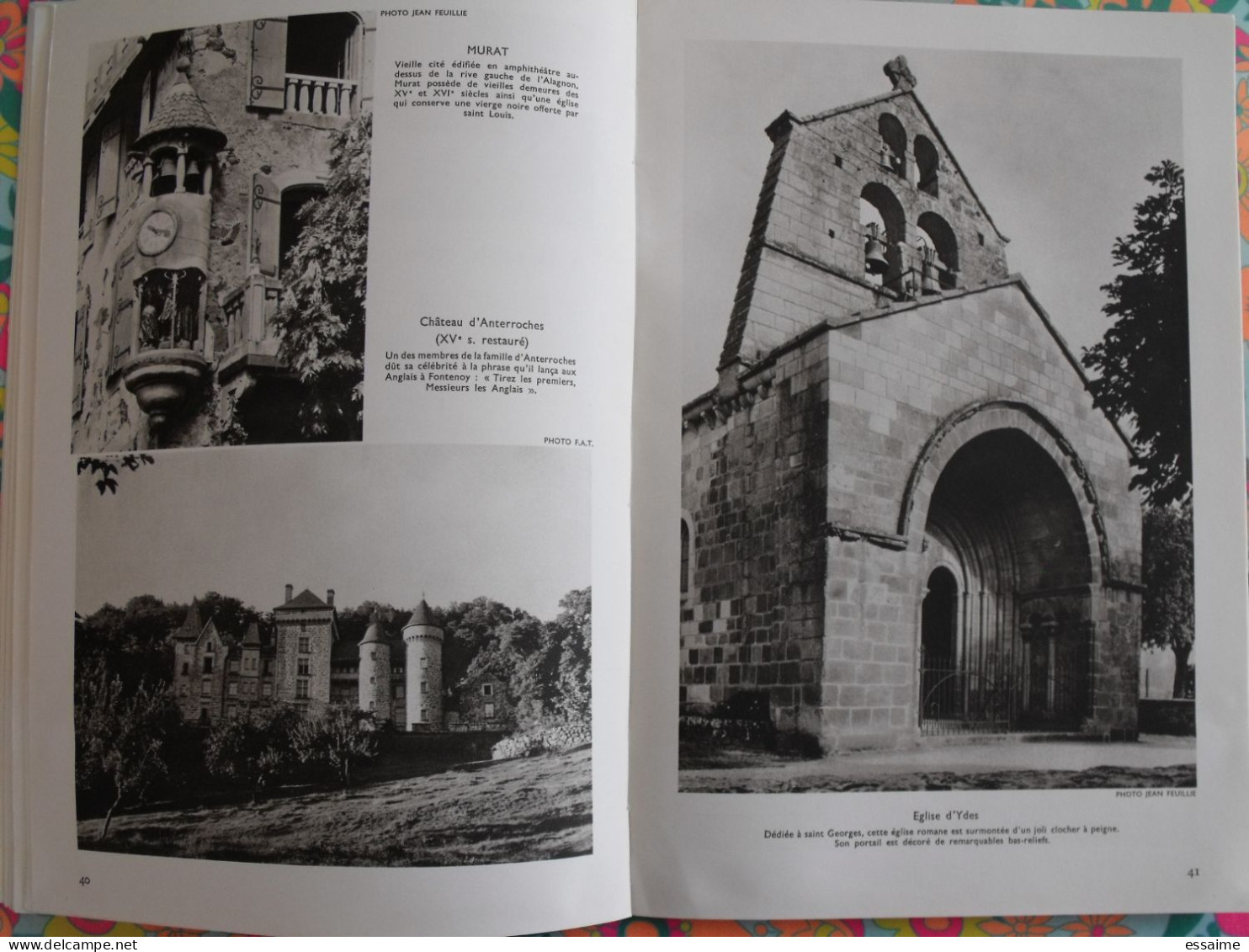 La France à table n° 137. 1969. Cantal. salers aurillac saint-flour auzers  saillant val puy-mary mauriac. gastronomie