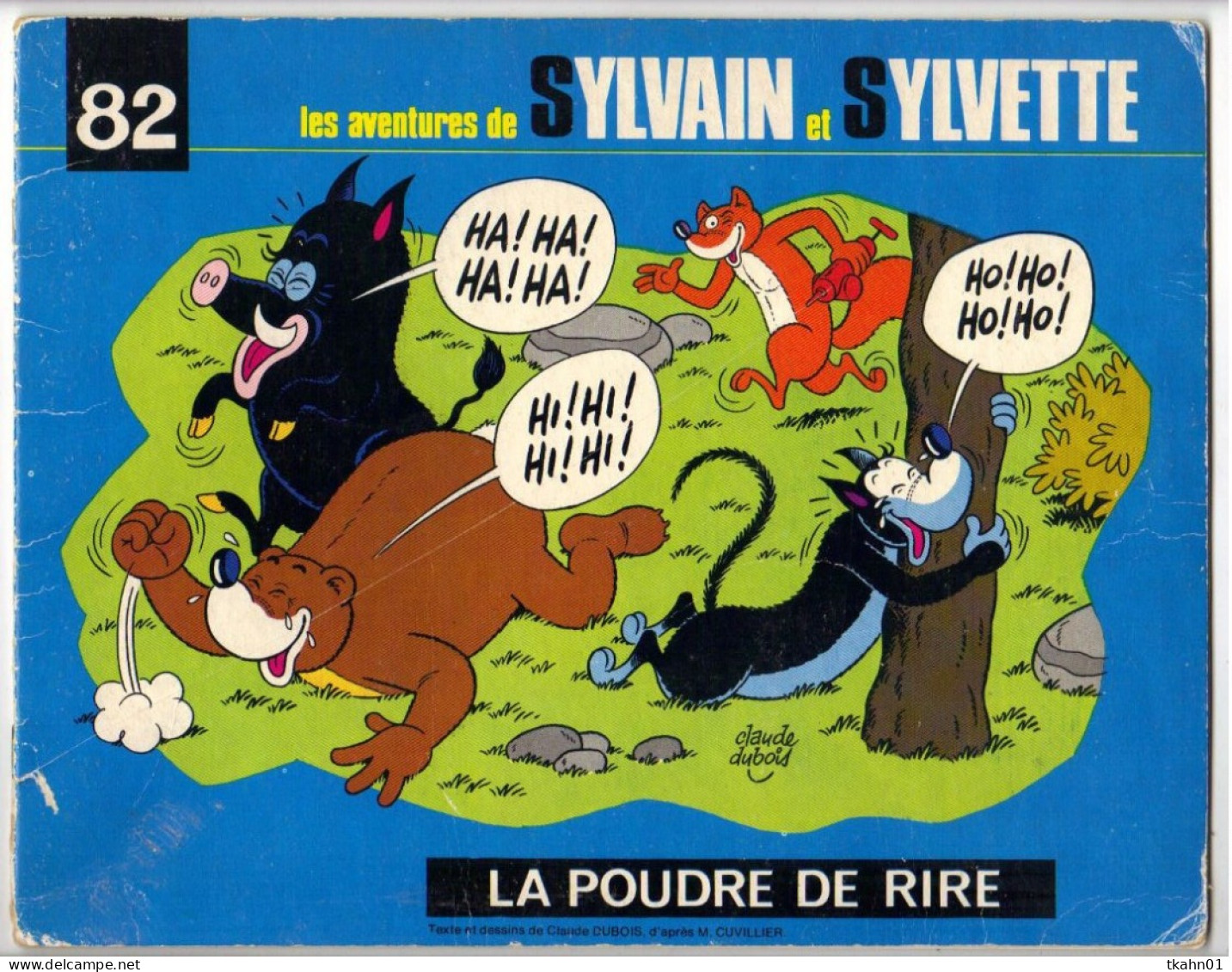 SYLVAIN ET SYLVETTE N° 82 " LA POUDRE DE RIRE " DE 1976 - Sylvain Et Sylvette