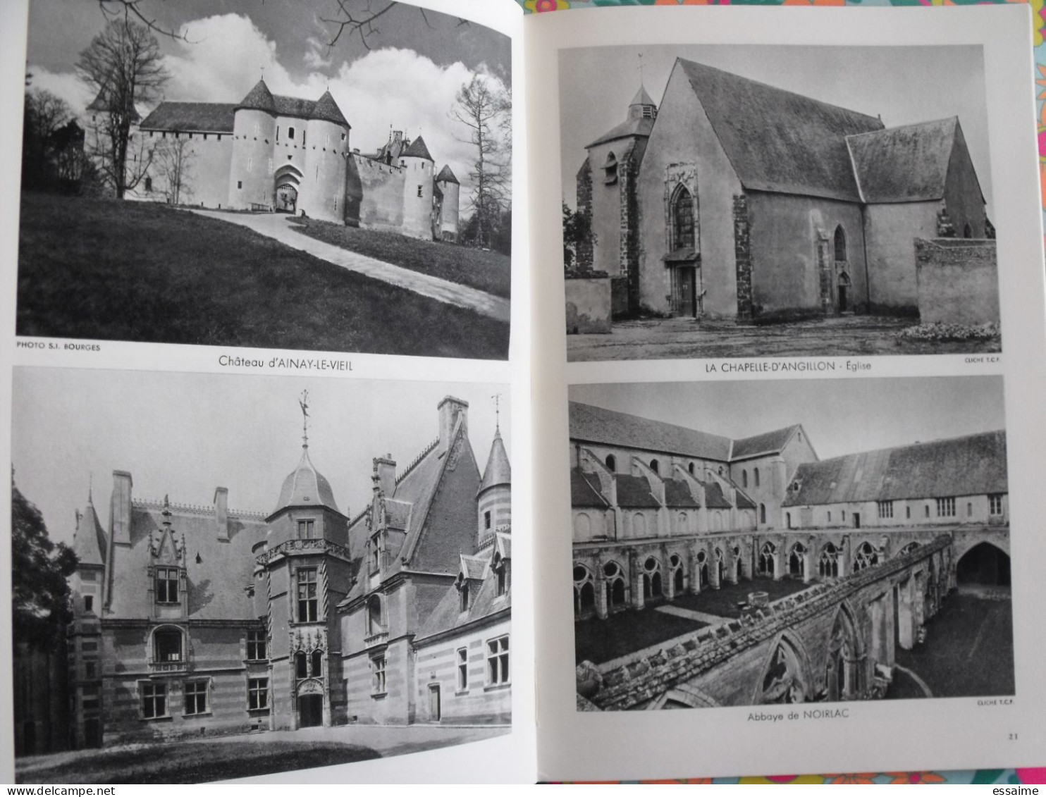 La France à table n° 96. 1962. Cher. bourges nançay chateaumeillant noilac ainay dun sancergues mehun. gastronomie