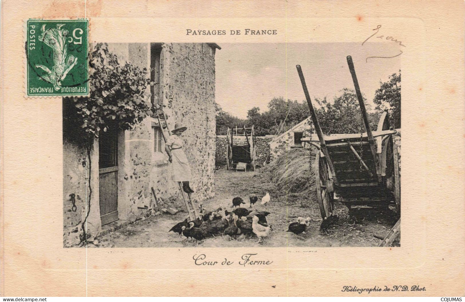 AGRICULTURE - S13869 - Cours De Ferme - Paysages De France - L23 - Fermes