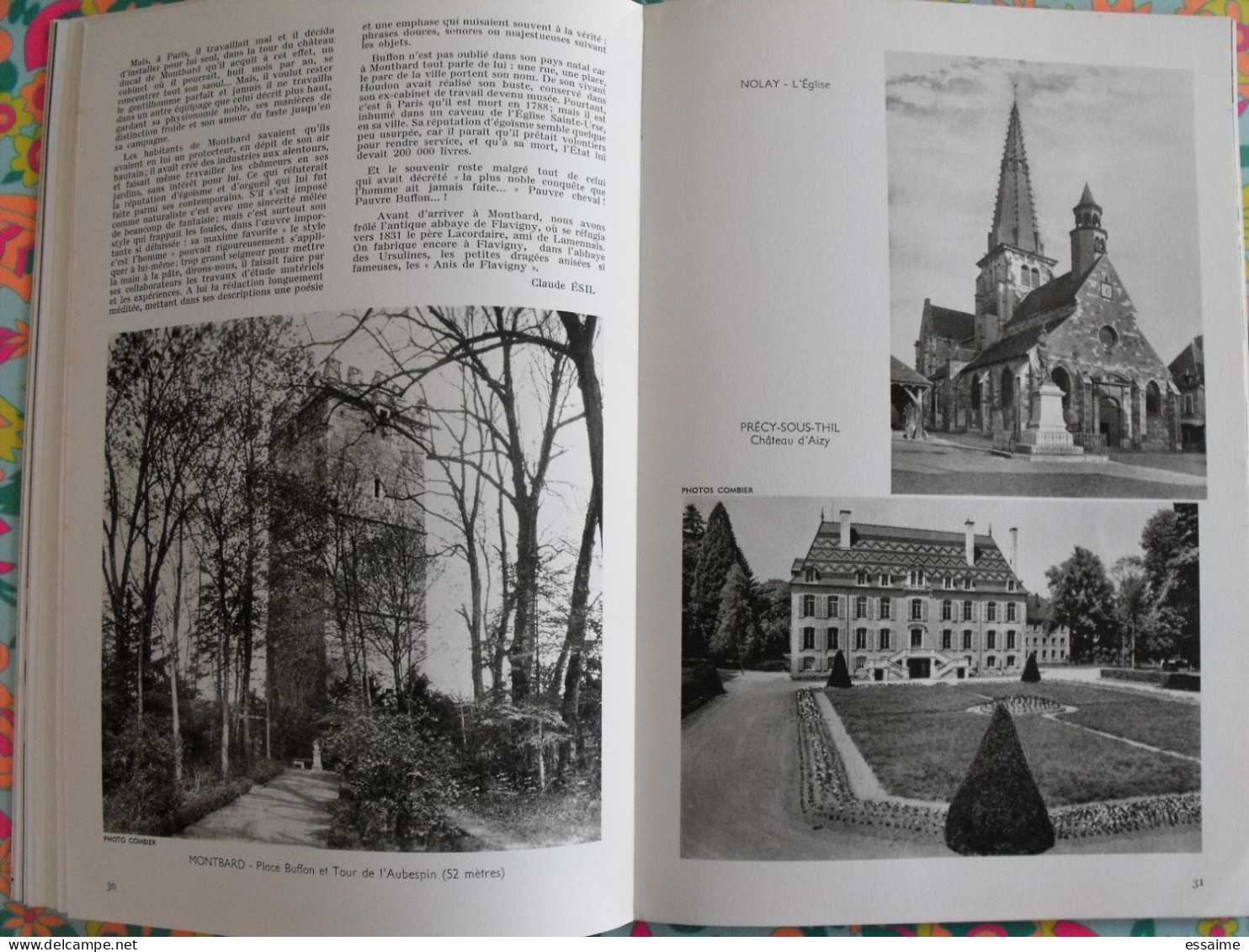 La France à table n° 124. 1967. cote-d'or. beaune semur dijon vougeot époisses tilchatel montbard saulieu. gastronomie