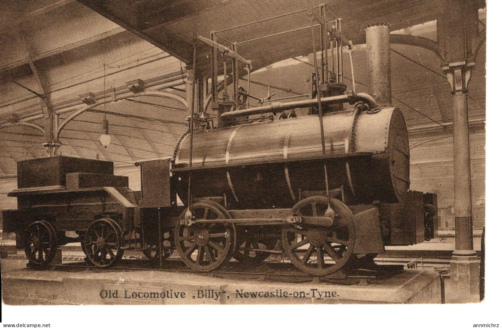 NEWCASTLE'S  OLD LOCOMOTIVE BILLY - Newcastle-upon-Tyne