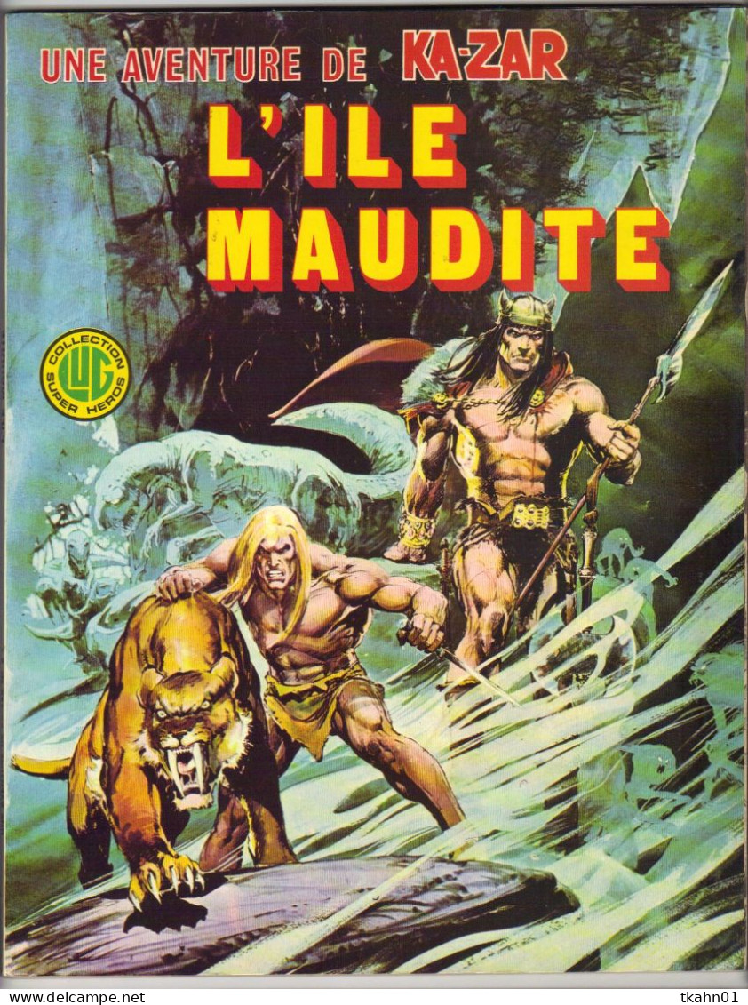 UNE AVENTURE DE KA-ZAR N° 2 " L'ILE MAUDITE " E-O LUG DE 1976  ( 2 ) - Lug & Semic