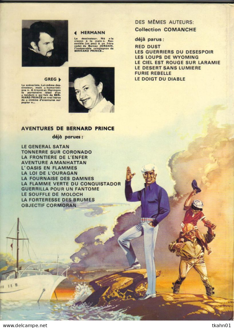 BERNARD PRINCE " LE PORT DES FOUS "  DARGAUD  E-O DE 1978 - Bernard Prince