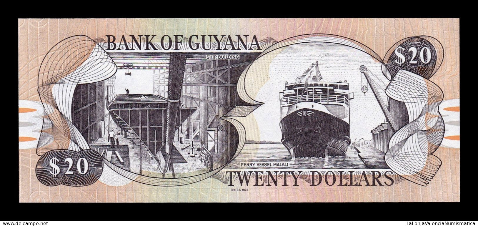 Guyana 20 Dollars 2018 Pick 30g Sc Unc - Guyana