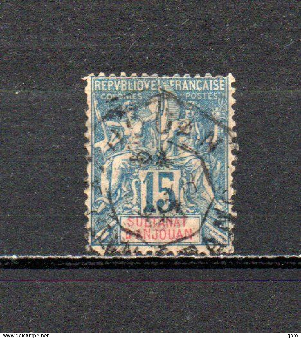 Anjouan   1892-99  .-    Y&T Nº    6 - Used Stamps