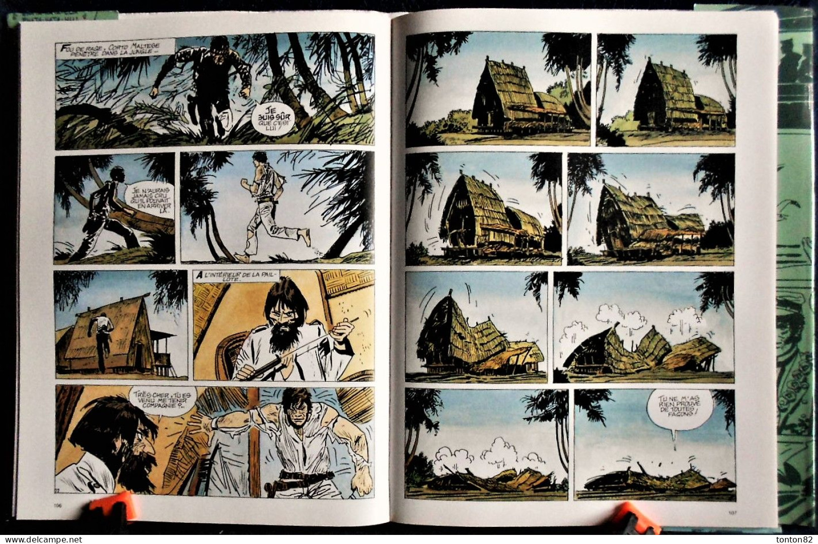 Hugo Pratt - CORTO MALTESE - La ballade de la mer salée - Casterman - ( 1998 ) - 200 pages - Avec jaquette .