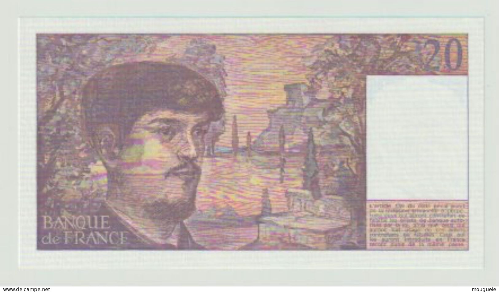 20 Francs Debussy Neuf  A 023  Belle Cote - 20 F 1980-1997 ''Debussy''