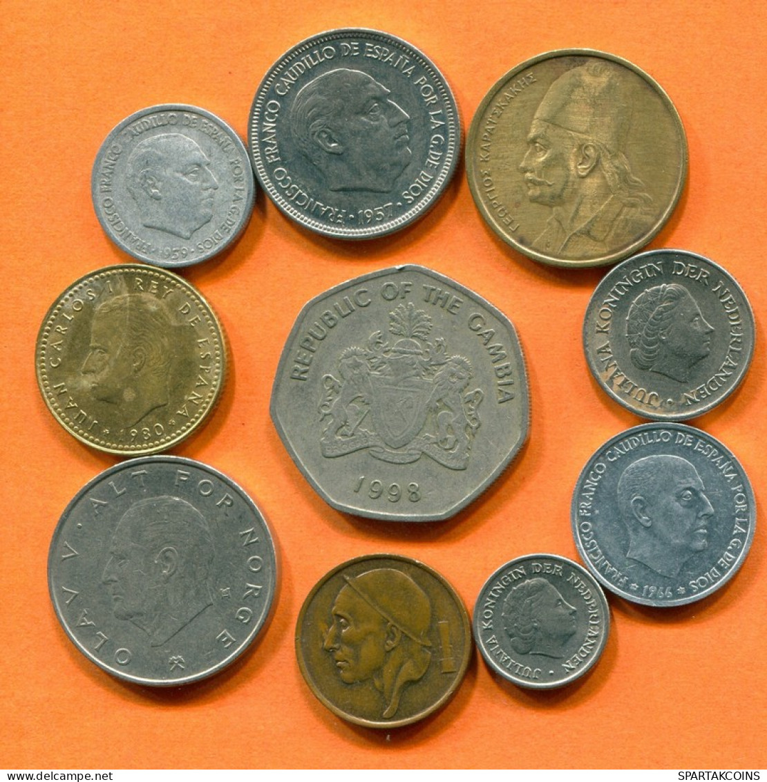 Collection MUNDO Moneda Lote Mixto Diferentes PAÍSES Y REGIONES #L10133.1.E - Lots & Kiloware - Coins