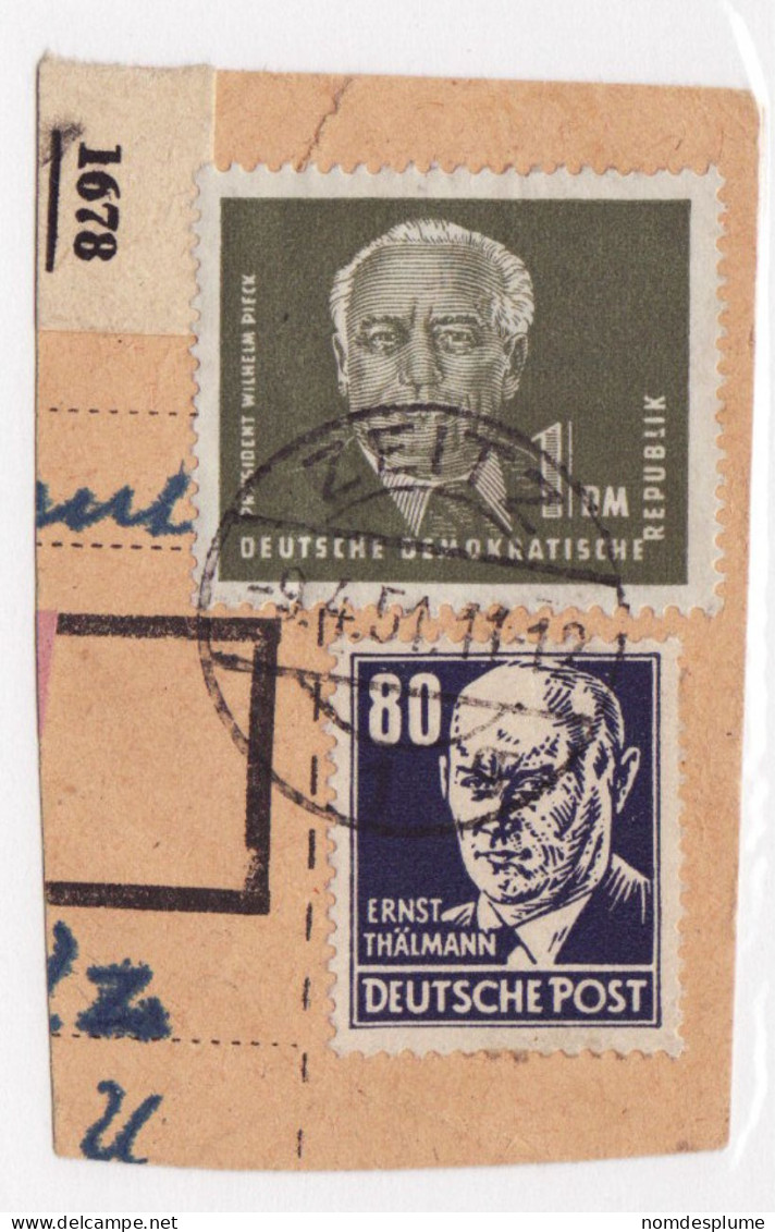 8688) Germany Soviet Zone Postmark - Gebraucht