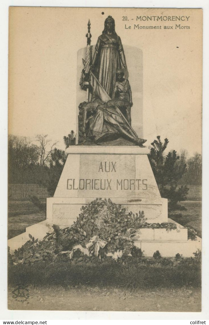 95 - Montmorency - Monument Aux Morts - Arnouville Les Gonesses