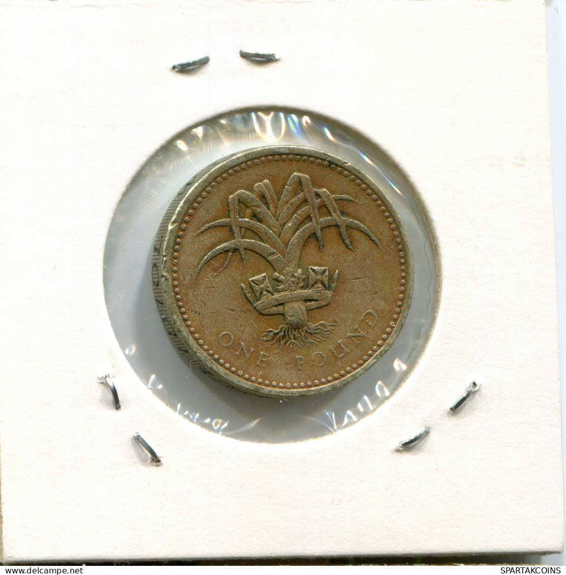 POUND 1985 UK GREAT BRITAIN Coin #AN553.U - 1 Pound