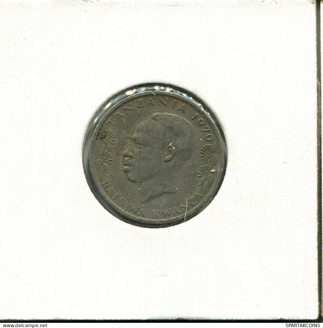 50 SENTI 1970 TANSANIA TANZANIA Münze #AT972.D - Tanzanie