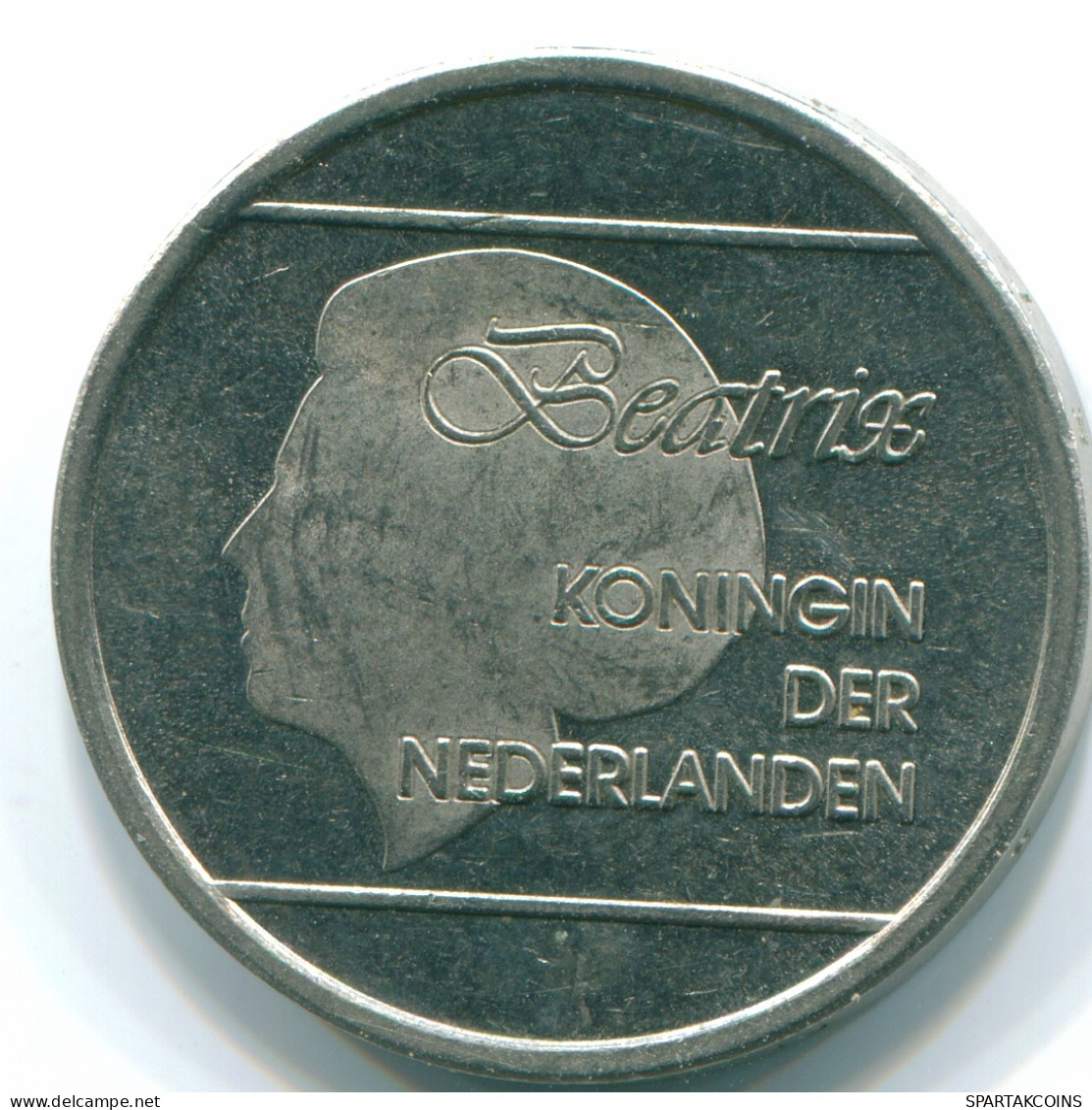 1 FLORIN 1986 ARUBA (NEERLANDÉS NETHERLANDS) Nickel Colonial Moneda #S13649.E - Aruba