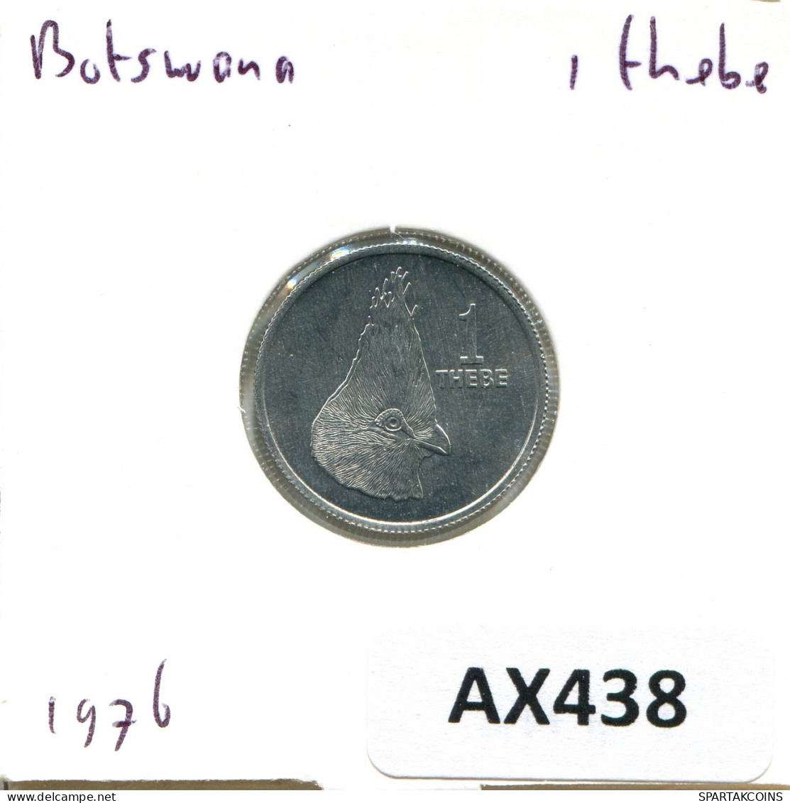 1 THEBE 1976 BOTSWANA Pièce #AX438.F - Botswana