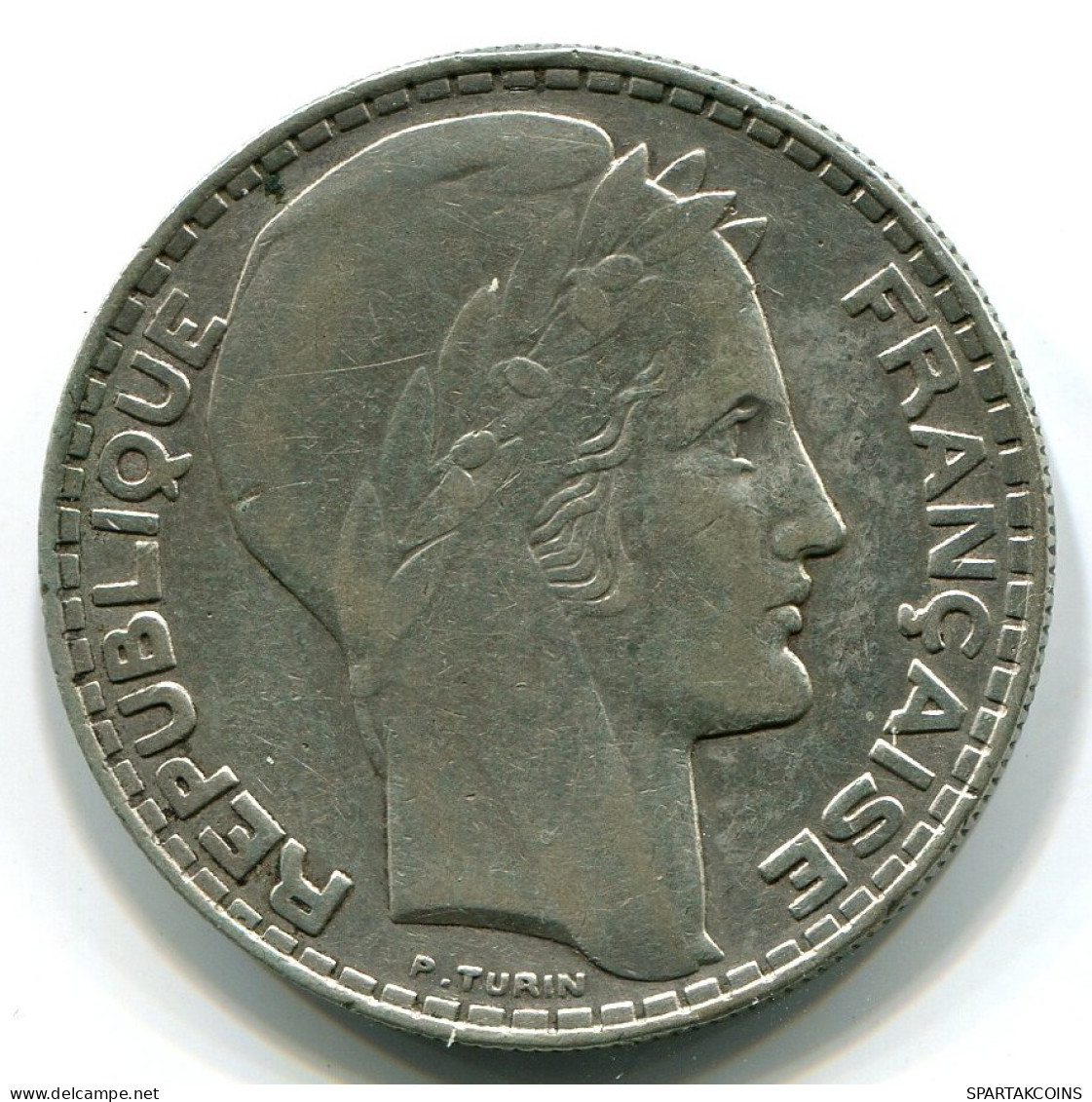 20 FRANCS 1933 FRANCIA FRANCE Moneda PLATA XF #W10507.30.E - 20 Francs