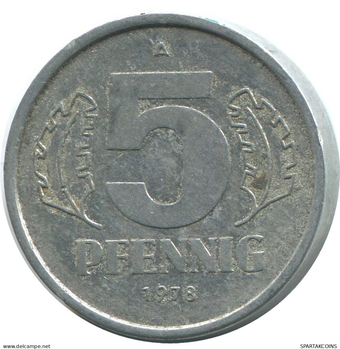 5 PFENNIG 1978 A DDR EAST ALLEMAGNE Pièce GERMANY #AE006.F - 5 Pfennig
