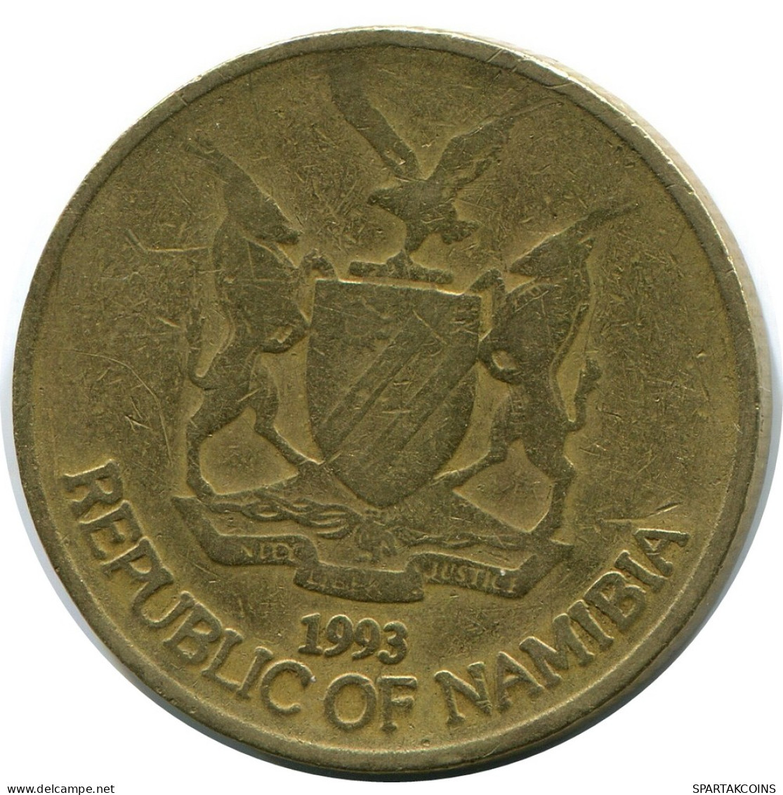 5 DOLLARS 1993 NAMIBIA Coin #AP911.U - Namibia