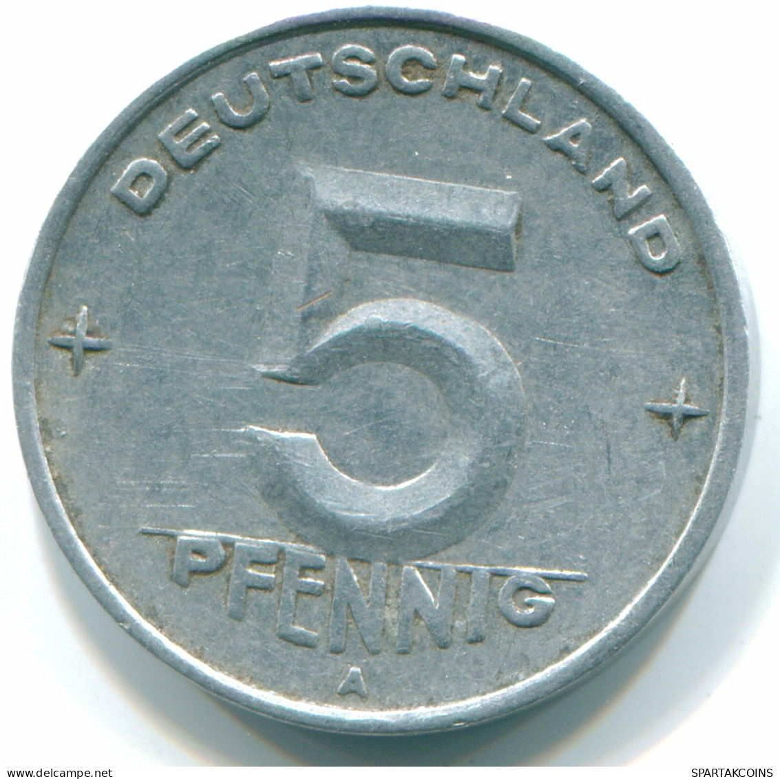 5 PFENNIG 1950 DDR EAST ALLEMAGNE Pièce GERMANY #DE10299.3.F - 5 Pfennig