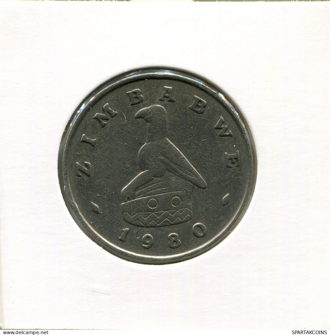 1 DOLLAR 1980 SIMBABWE ZIMBABWE Münze #AR505.D - Zimbabwe