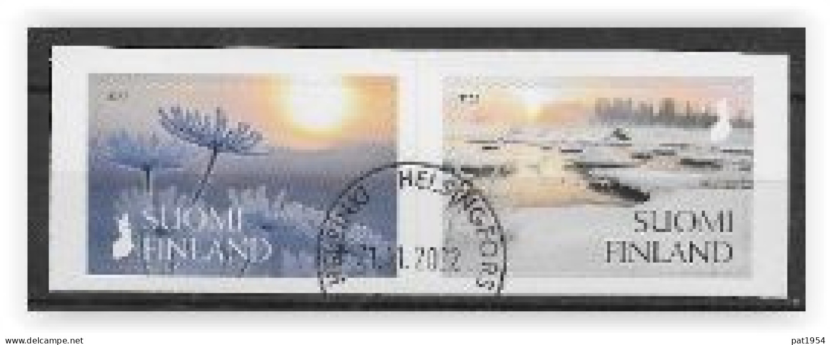 Finlande 2022 Série Oblitérée Lumières D'hiver - Gebruikt