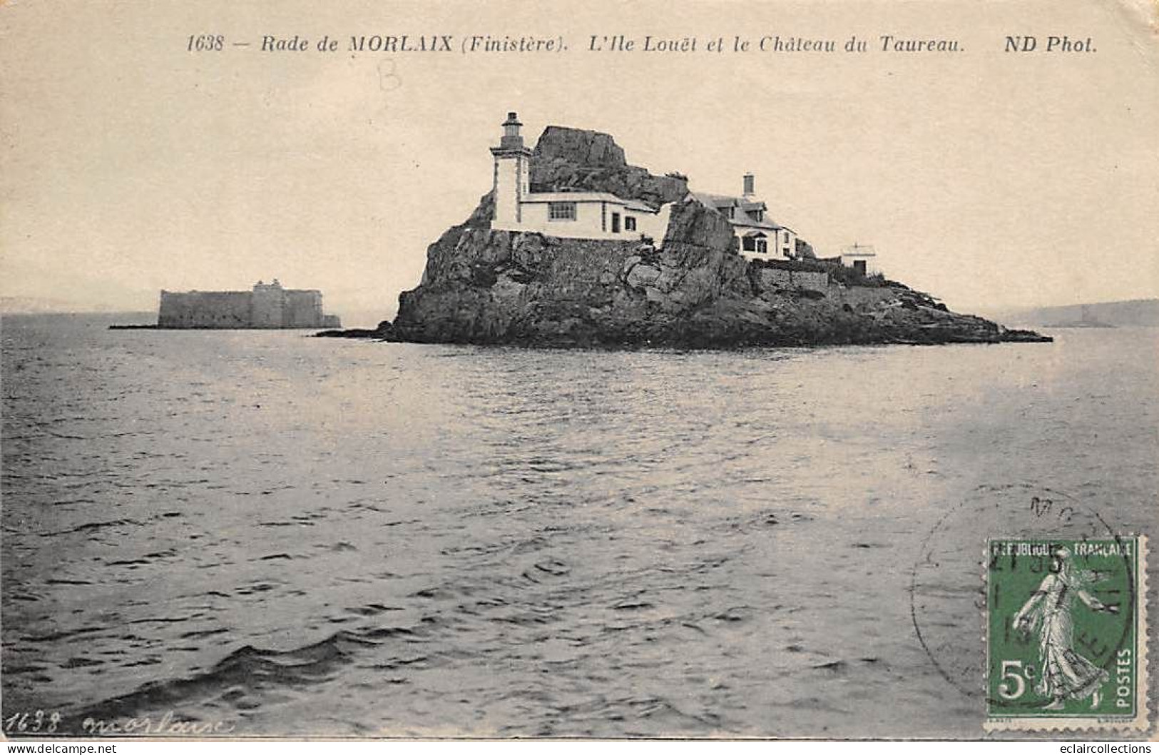 Ile Louët          29        Morlaix .Le Château Du Taureau  .  N° 1638   (voir Scan) - Other & Unclassified