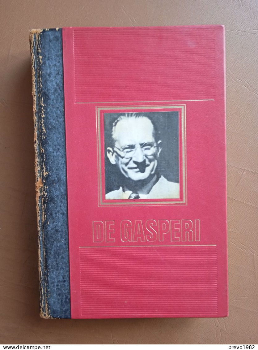 Le Grandi Figure Storiche Del Nostro Tempo, Alcide De Gasperi, Una Vita Per Un'idea - F. M. Zappa, Turcato - Weltkrieg 1939-45