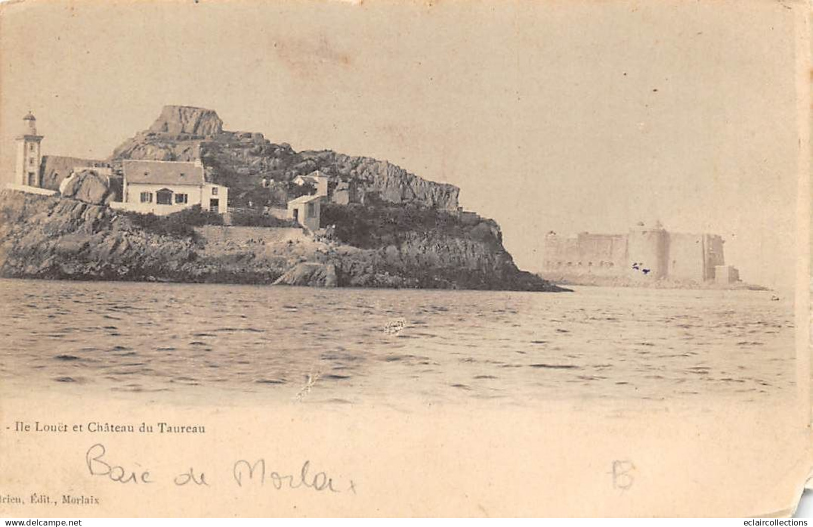 Ile Louët          29        Morlaix .Le Château Du Taureau  .  -  3  -   (voir Scan) - Other & Unclassified