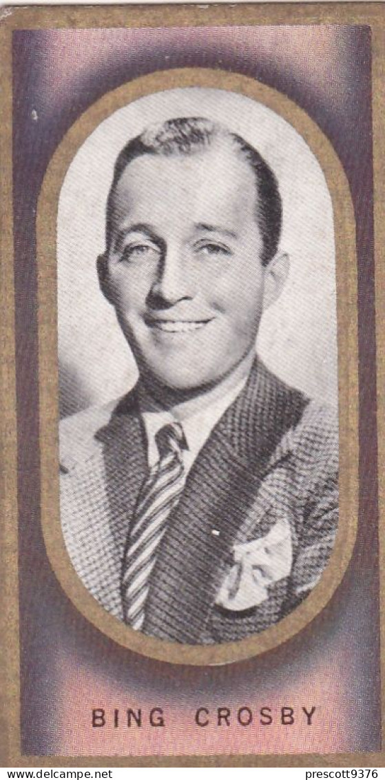 29 Bing Crosby  - Film Favourites 1938 - Original Carreras Cigarette Card - - Phillips / BDV