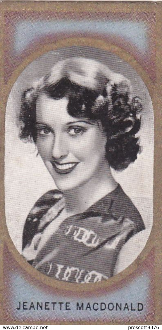 11 Jeanette Macdonald - Film Favourites 1938 - Original Carreras Cigarette Card - - Phillips / BDV