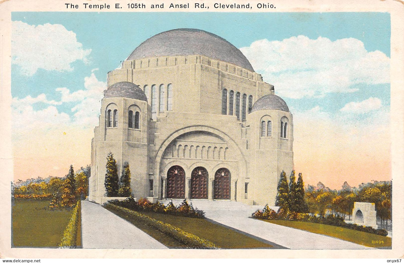 CLEVELAND-Ohio-Etats Unis-United States-Synagogue-Synagoge-Juif-Judaïca-Juden-Temple Juif-Jewish Temple-jüdischer Tempel - Judaisme