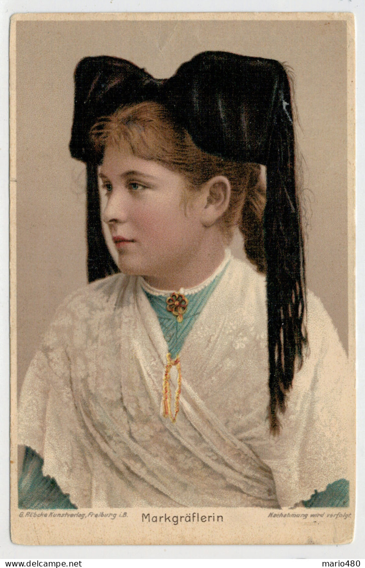 C.P.  PICCOLA   MARK  GRAFLERIN  (COSTUME  LOCALE)     2 SCAN  (VIAGGIATA) - Europa