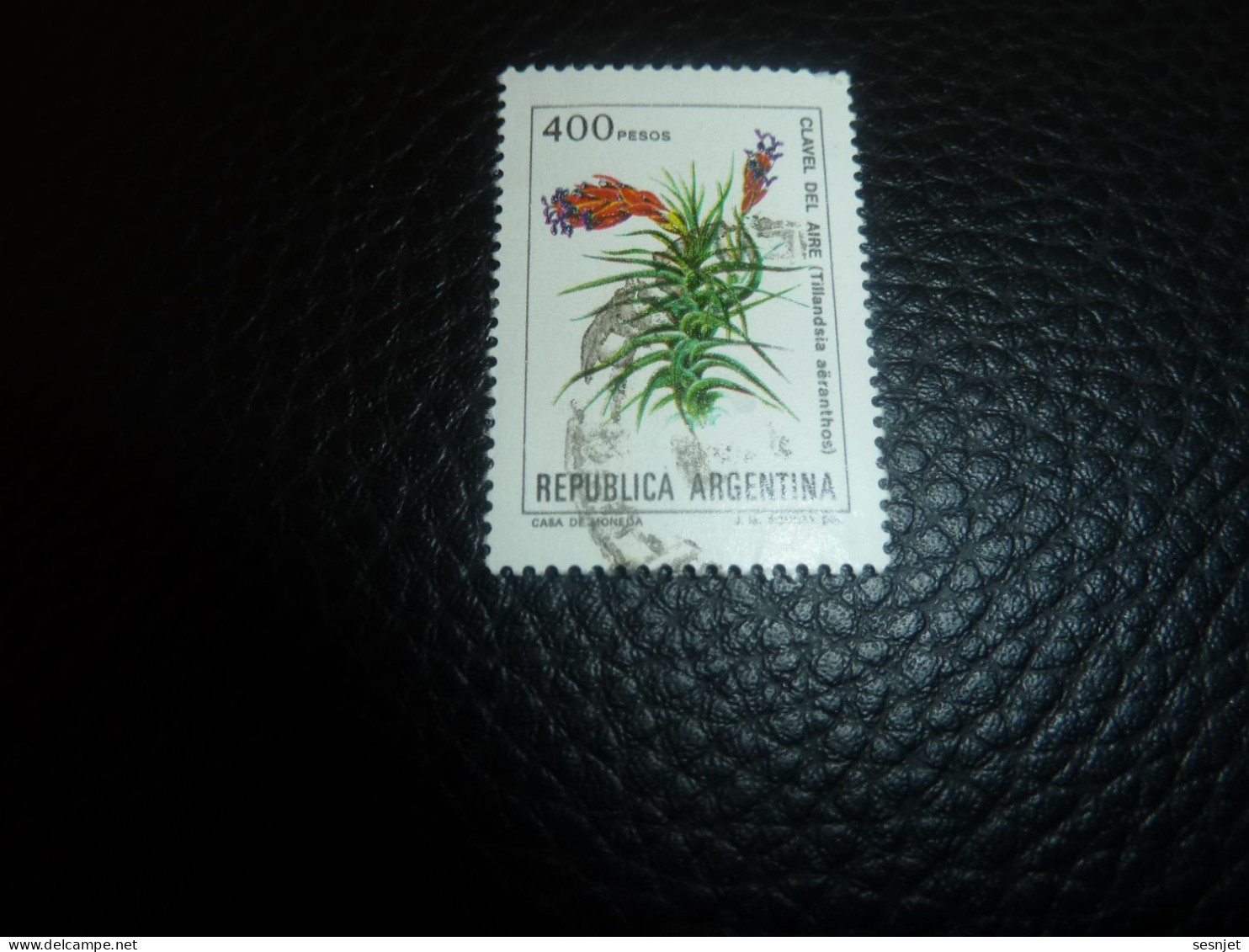 Républica Argentina - Tillandsia Aëranthos - 400 Pesos - Yt 1333 - Multicolore - Oblitéré - Année 1982 - - Gebruikt