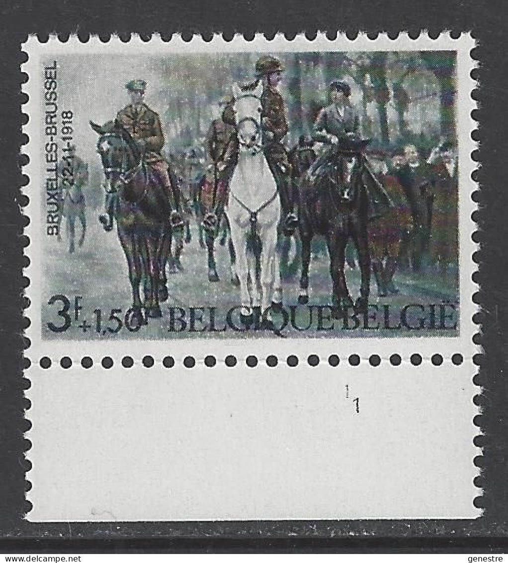 Belgique - 1968 - COB 1475 ** (MNH) - Planche 1 - 1961-1970