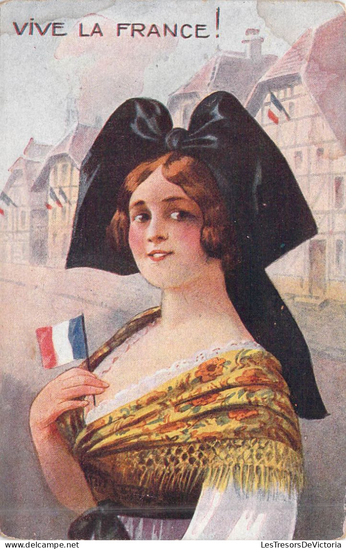 MILITARIA - Patriotiques - Vive La France ! - Carte Postale Ancienne - Patriotiques