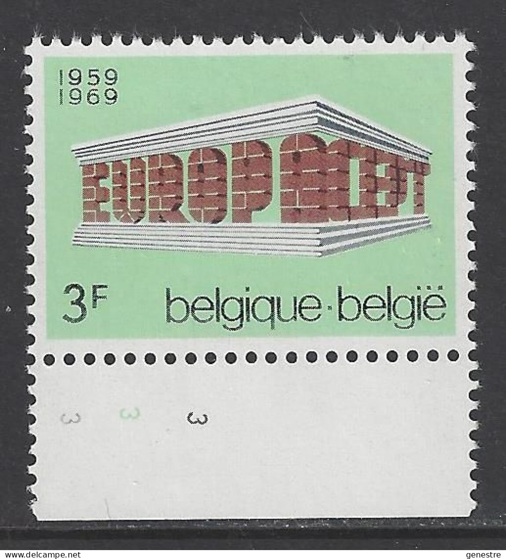 Belgique - 1969 - COB 1489 ** (MNH) - Planche 3 - 1961-1970